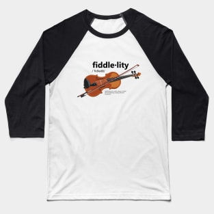 Fiddlelity Baseball T-Shirt